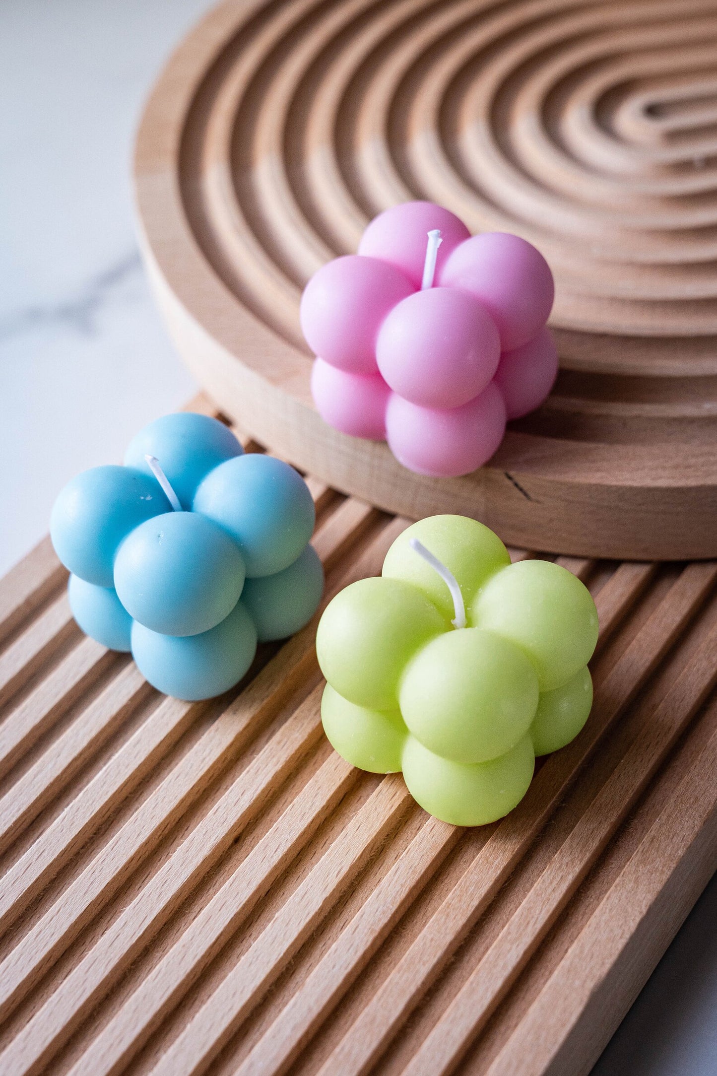 Small Bubble soy candles