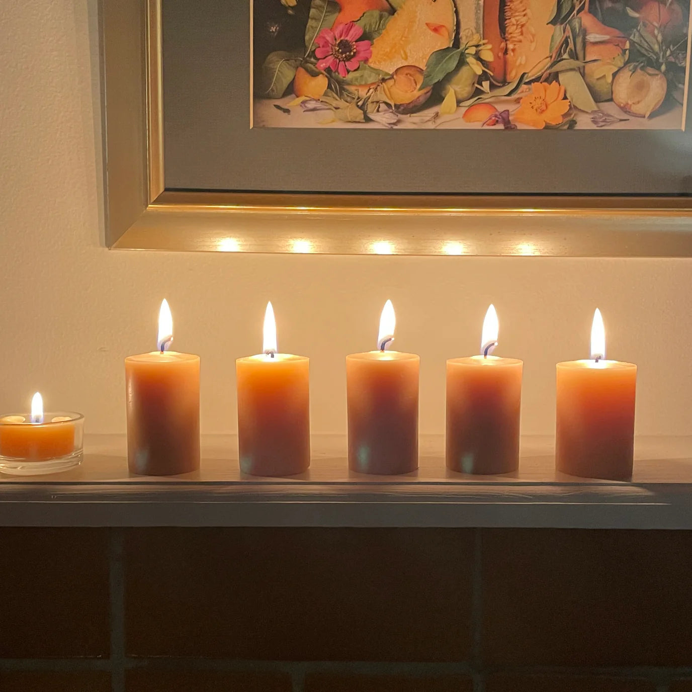 Beeswax Pillar Candles
