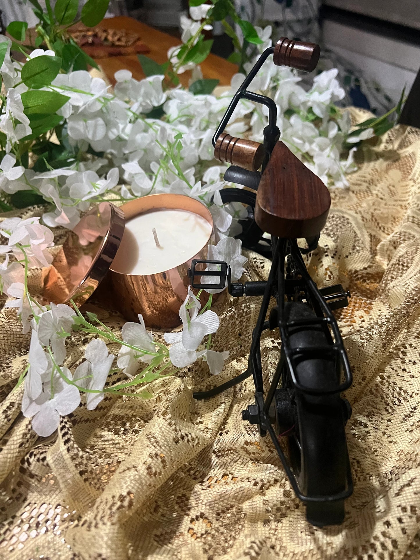 Rose Gold Plated tall standley Tin