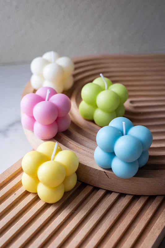 Small Bubble soy candles